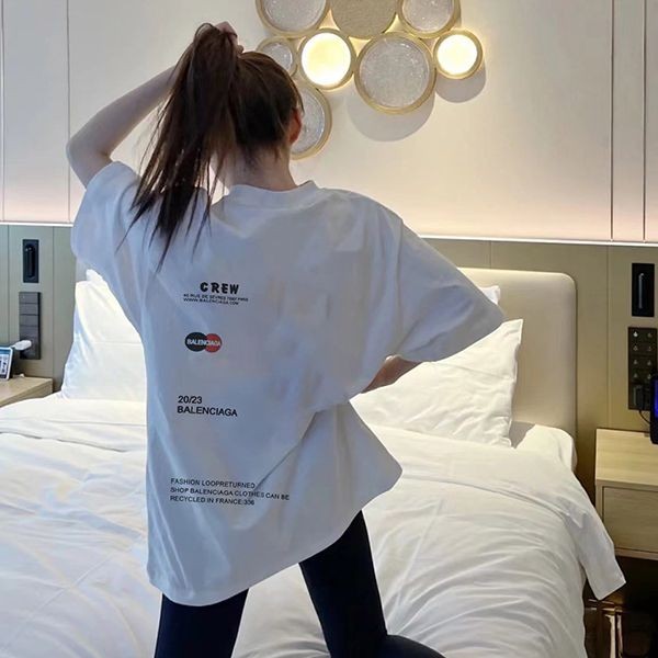 2023SS超レア欲しい♡超限定♪バレンシアガ  ロゴ Tシャツ コピー baj53929